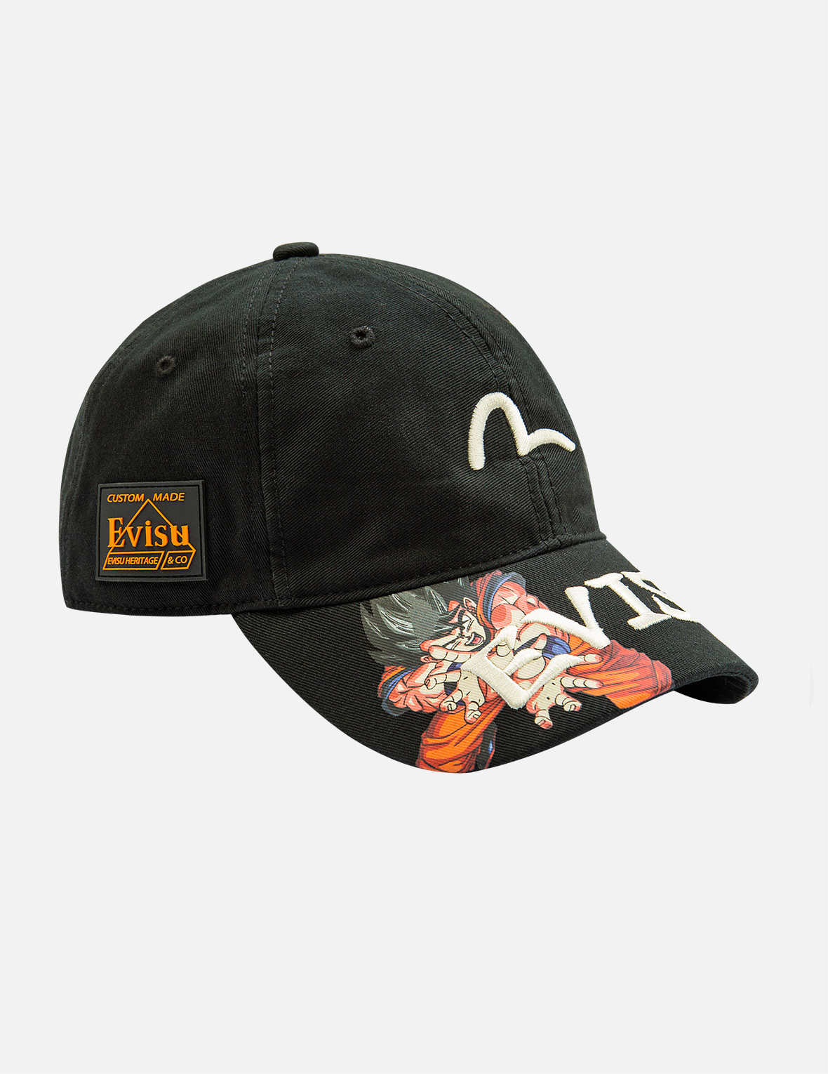 EVISU x Dragon Ball Z Goku Print Cap