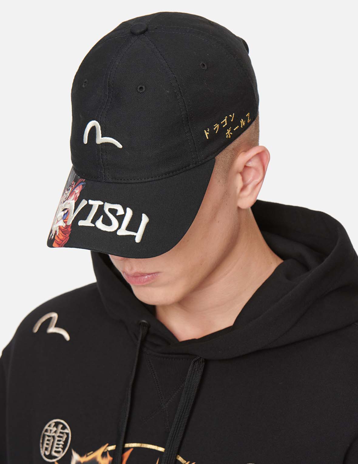 EVISU x Dragon Ball Z 悟空印花老爹帽
