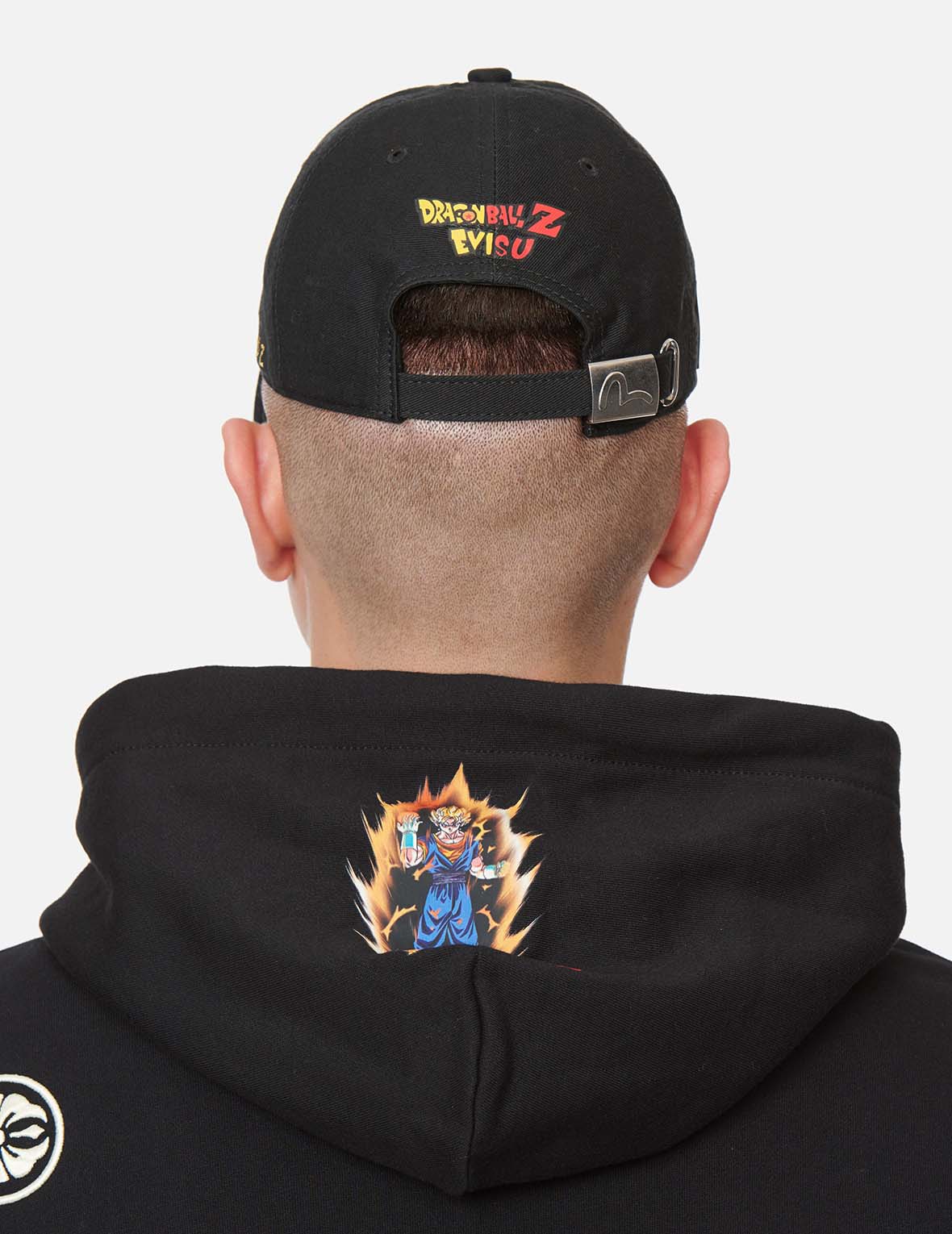EVISU x Dragon Ball Z Goku Print Cap