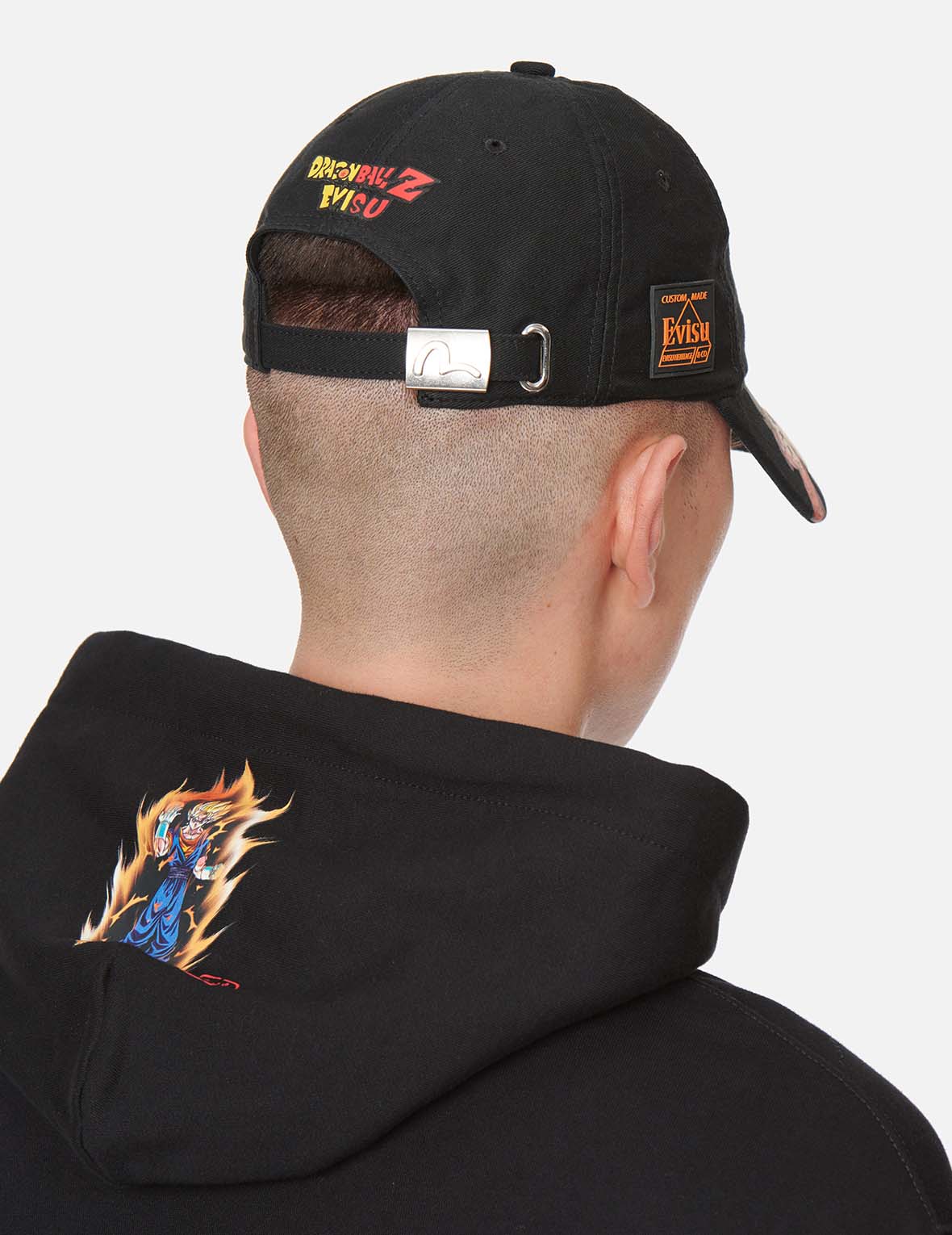 EVISU x Dragon Ball Z Goku Print Cap
