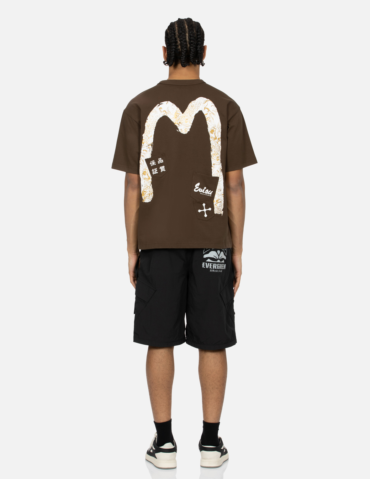 旧evisu 大黒 オーバーオール 34×35 濃紺 ストリート アメカジ