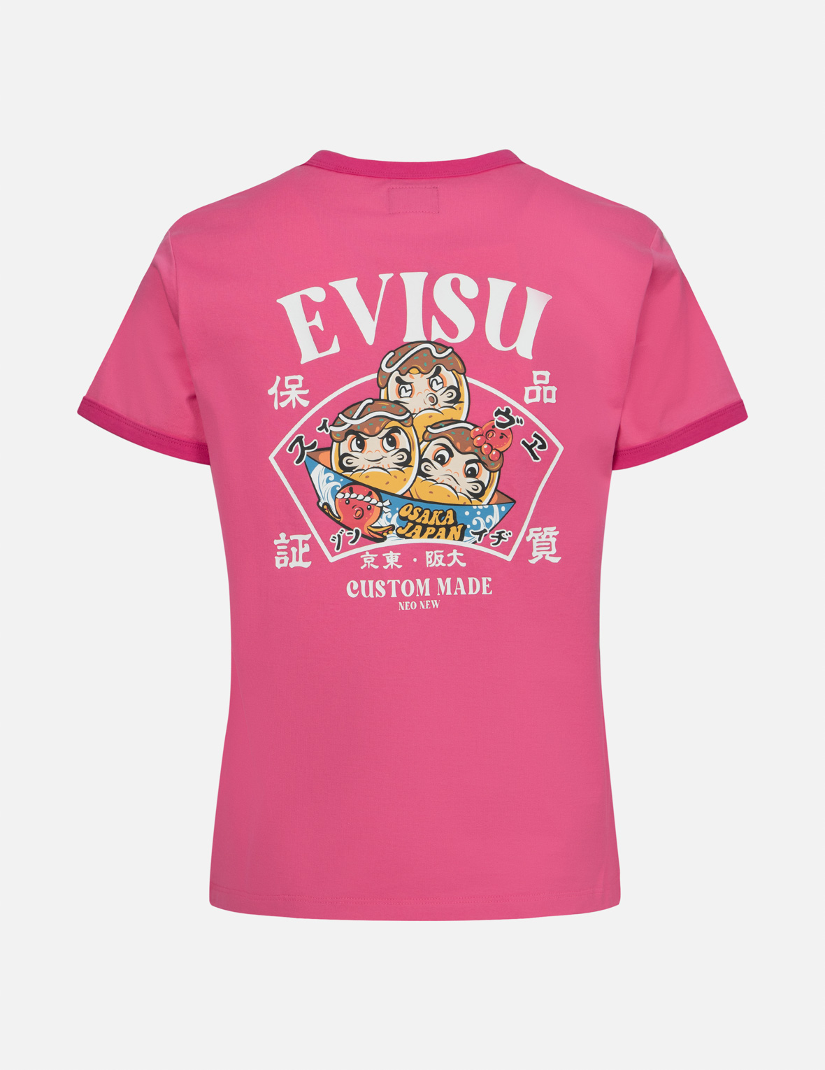 logo-and-takoyaki-daruma-print-regular-fit-ringer-t-shirt